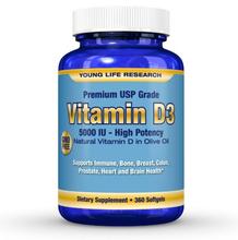 La vitamine D3 5000 UI