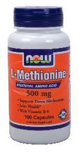 Now Foods L-méthionine, 100