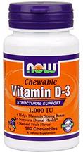 Now Foods vitamine D-3 1000 UI à