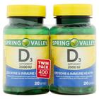 Spring Valley La vitamine D3 2000