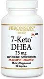 Natural 7-Keto DHEA - 25 mg.