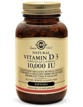 Vitamine D3 10000 UI  120 gélules-