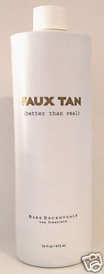 Bare Escentuals Faux Tan Sunless Tanner, Grande Bouteille 16oz, New