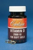 Carlson vitamine D3 2000 UI, 360 gélules