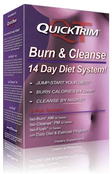 Quick Trim brûler et purifier 14 comprimés Day Diet système