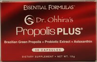 Essential Formulas Dr. Ohhira's Propolis PLUS -- 30 Capsules