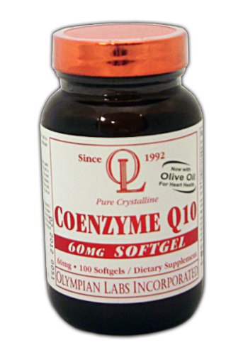 Olympian Labs Coenzyme Q10, 60 mg, gélules 100-Count