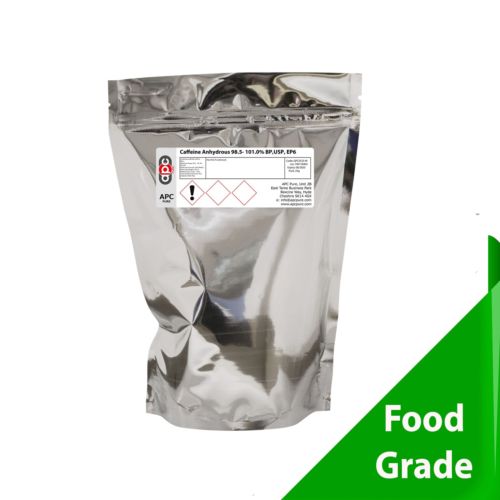 CAFEINE POUDRE  250 GR PURE ANHYDROUS 100% PURE