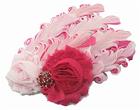 Rose chapellerie Feather