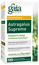 Gaia Herbs Astragalus suprême, 60