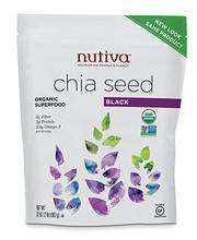 Nutiva Chia bio graines noires, 32