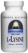 Source Naturals L-Lysine, sous