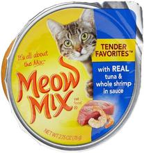 Meow Mix Tender Favoris réel thon