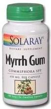 Solaray - Myrrhe Gum, 650 mg, 100