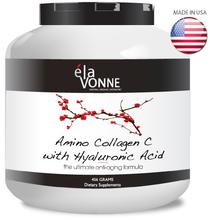 C Collagène aminé avec l'acide hyaluronique - 60 Day Supply - Flavorless Supplément Collagène de poisson