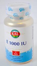 Dietary Supplement Kal E 1000 UI 1