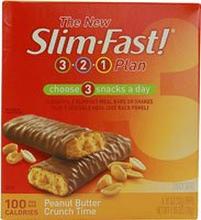 Slimfast Snack Bars, Peanut Butter