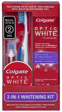Colgate Optic White 2-en-1 kit de