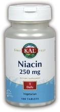 KAL - Niacine, 250 mg, 100