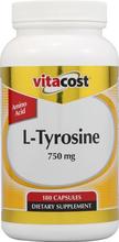 Vitacost L-Tyrosine - 750 mg - 180