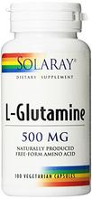 Supplément de Solaray L-Glutamine