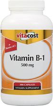 Vitacost vitamine B-1 - 500 mg -