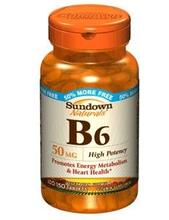 Vit B-6 comprimés 50 mg Sundown,