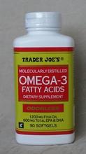 Trader Joe oméga-3 d'huile de