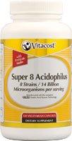 Vitacost Super 8 acidophilus -