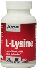 Jarrow formules L-Lysine, 500 Mg,
