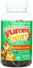Yummi Bears Wholefood, 200-Count