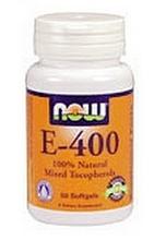 NOW Foods E-400 Mt, 250 gélules