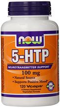 NOW Foods 5-HTP 100 mg, 120 VCAPS