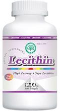 Lécithine, 1200mg, 300 gélules,