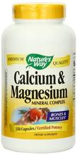 Way calcium et le magnésium de la
