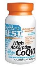 Coq10 w BioPerine 100 mg faite par