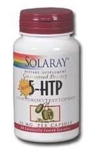 Solaray Capsules L-5 HTP, 50 mg,