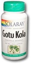 Solaray Gotu Kola capsules, 450