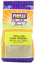 Now Foods Psyllium Husk poudre, 24