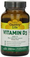Pays vie vitamine D3 1000IU