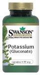 Potassium (gluconate) 99 mg 250