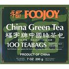 5 X Foojoy Chine Thé Vert 100 X 2