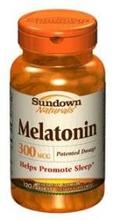Sundown Naturals Melatonin, 300