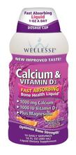 Calcium et vitamine D3 Wellesse,
