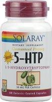 Solaray - 5-HTP, 50 mg, 60 capsules