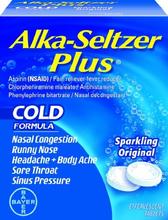Alka-seltzer Plus Cold Medicine