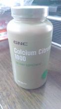 GNC citrate de calcium 1000,