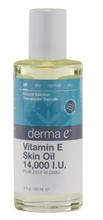 derma e vitamine E peau huile