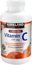 Kirkland La vitamine C (500 mg),