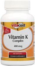 Vitacost vitamine K Complex avec